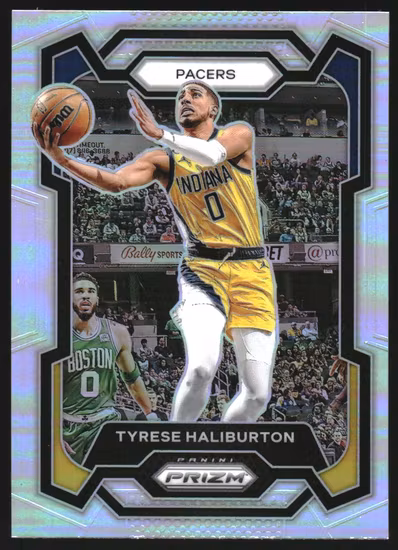 2023-24 Panini Prizm Prizms Silver #102 Tyrese Haliburton (30-KK15-NBAPACERS)