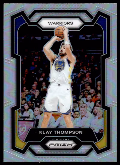 2023-24 Panini Prizm Prizms Silver #109 Klay Thompson (20-KK15-NBAWARRIORS)