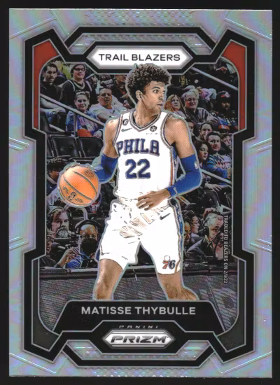 2023-24 Panini Prizm Prizms Silver #269 Matisse Thybulle (20-KK15-NBATRAILBLAZERS)