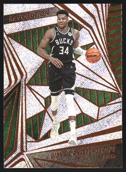 2023-24 Panini Revolution #22 Giannis Antetokounmpo (15-KK10-NBABUCKS)