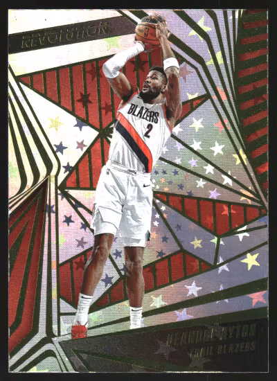 2023-24 Panini Revolution Astro #12 Deandre Ayton (15-LL1-NBATRAILBLAZERS)