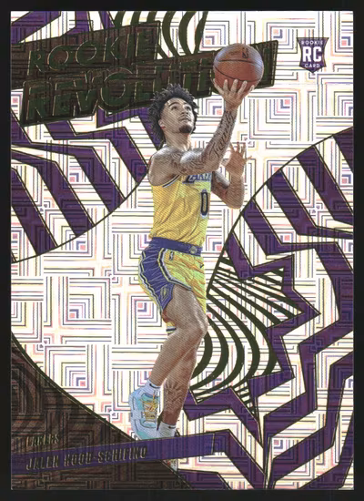 2023-24 Panini Revolution Rookie Revolution Levels #2 Jalen Hood-Schifino (30-LL1-NBALAKERS)