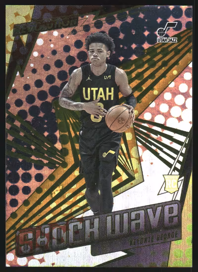 2023-24 Panini Revolution Shock Wave #23 Keyonte George (25-KK15-NBAJAZZ)