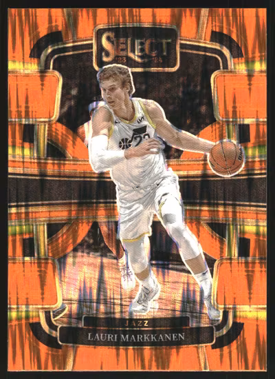 2023-24 Select Prizms Orange Flash #19 Lauri Markkanen (30-KK13-NBAJAZZ)
