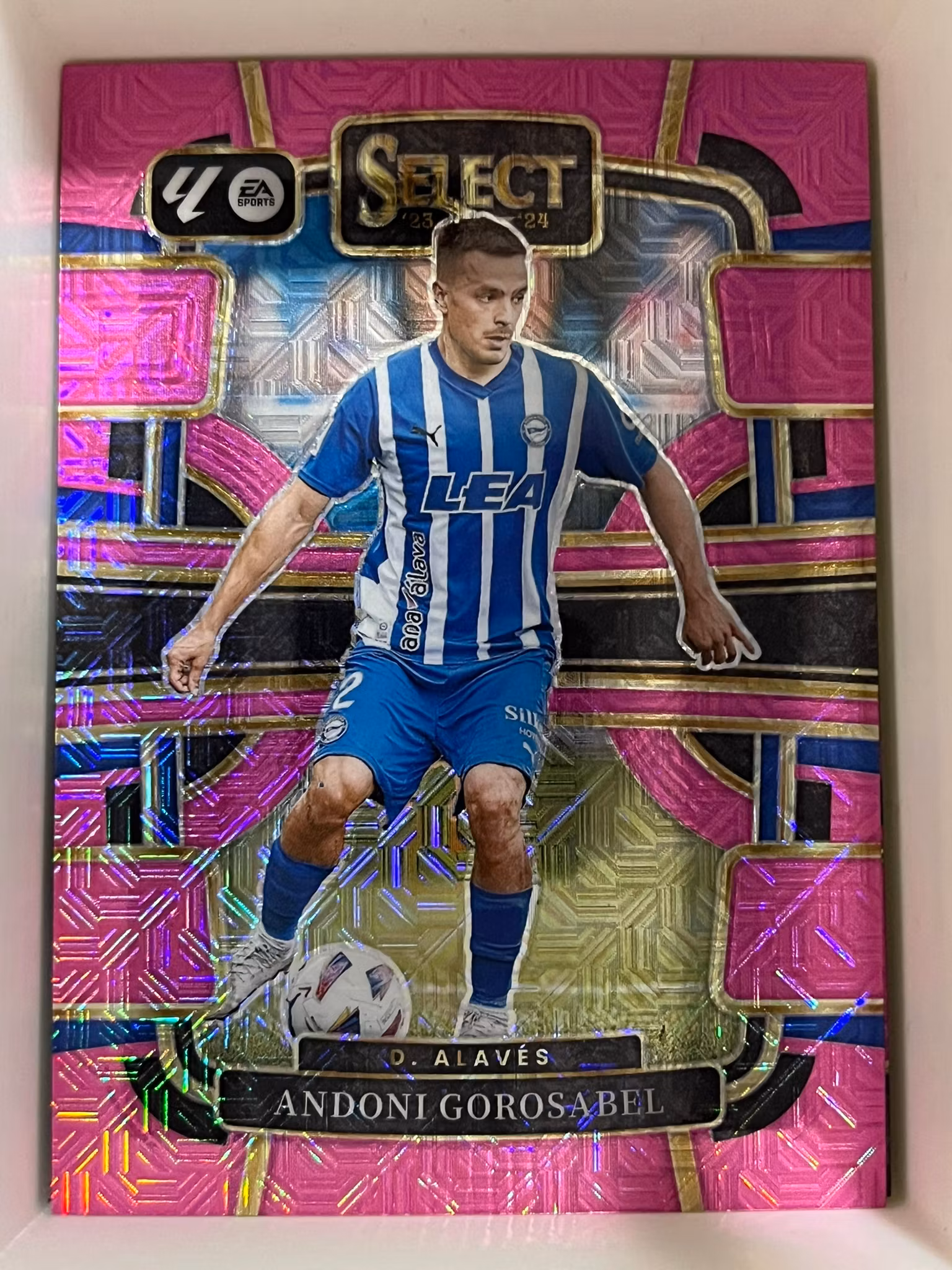 2023-24 Select La Liga Pink Mojo #25 Andoni Gorosabel (20-II12-SOCCERALAVES)