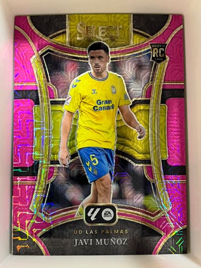 2023-24 Select La Liga Pink Mojo #190 Javi Munoz (25-II12-SOCCERLASPALMAS)