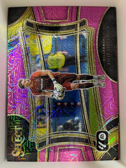 2023-24 Select La Liga Pink Mojo #250 Filip Jorgensen (20-II12-SOCCERVILLAREAL)