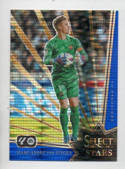 2023-24 Select La Liga Stars Blue Pulsar #19 Marc-Andre ter Stegen (50-JJ2-BARCELONA)