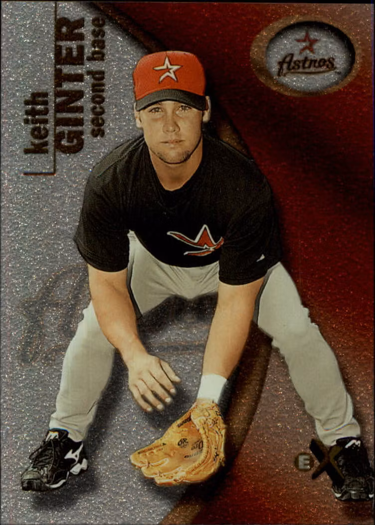 2001 E-X #118 Keith Ginter (25-LL3-MLBASTROS)