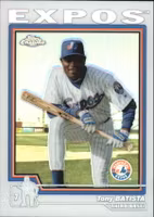 2004 Topps Chrome Refractors #264 Tony Batista (20-LL3-MLBEXPOS)