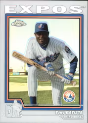 2004 Topps Chrome Refractors #264 Tony Batista (20-LL3-MLBEXPOS)