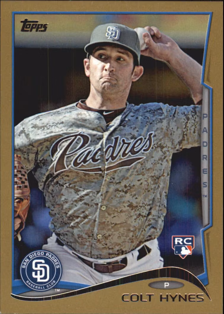 2014 Topps Gold #563 Colt Hynes (12-LL3-MLBPADRES)