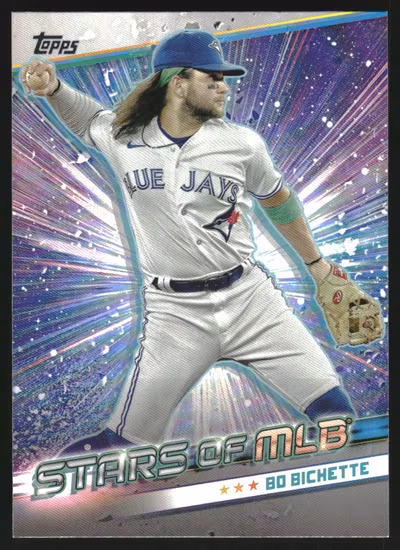 2024 Topps Stars of MLB #SMLB46 Bo Bichette (10-LL2-MLBBLUEJAYS)