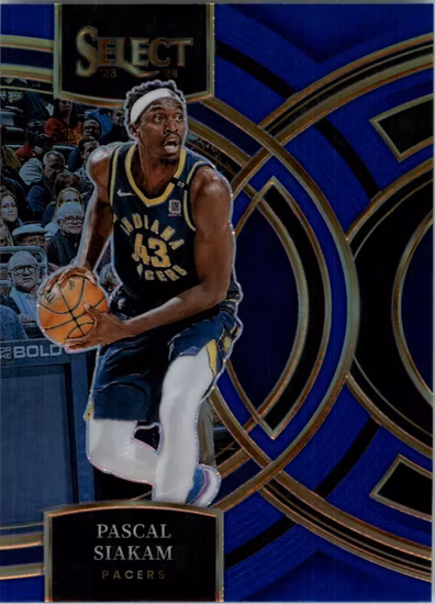 2023-24 Select Prizms Blue #193 Pascal Siakam (15-KK10-NBAPACERS)