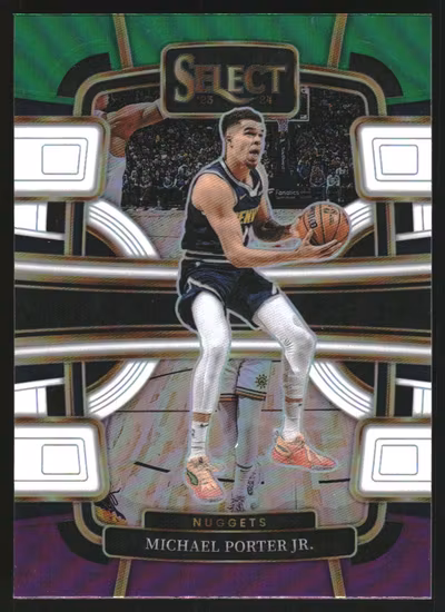 2023-24 Select Prizms Green White Purple #23 Michael Porter Jr. (15-KK14-NBANUGGETS)