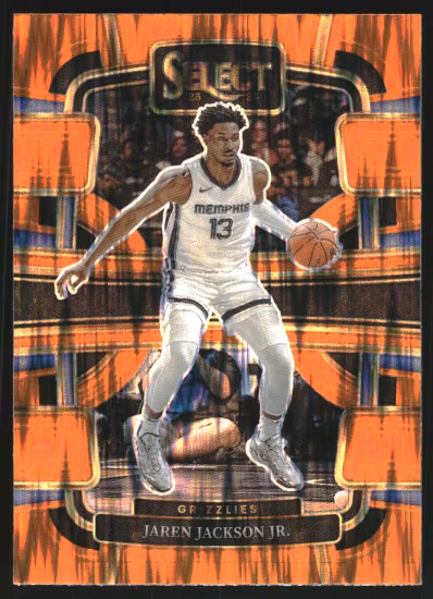 2023-24 Select Prizms Orange Flash #30 Jaren Jackson Jr. (30-KK10-NBAGRIZZLIES)