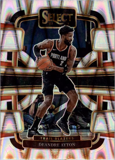 2023-24 Select Prizms Tectonic #11 Deandre Ayton (15-KK13-NBATRAILBLAZERS)