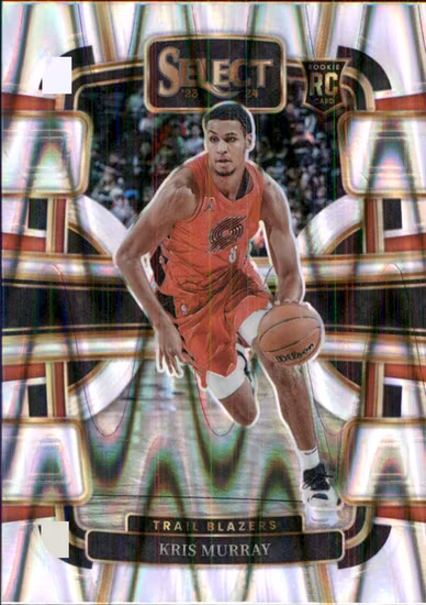 2023-24 Select Prizms Tectonic #91 Kris Murray (30-KK13-NBATRAILBLAZERS)