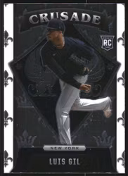2022 Panini Chronicles Crusade #7 Luis Gil (12-LL3-MLBYANKEES)