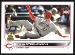 2022 Topps UK #186 Tyler Stephenson (10-JJ11-MLBREDS)