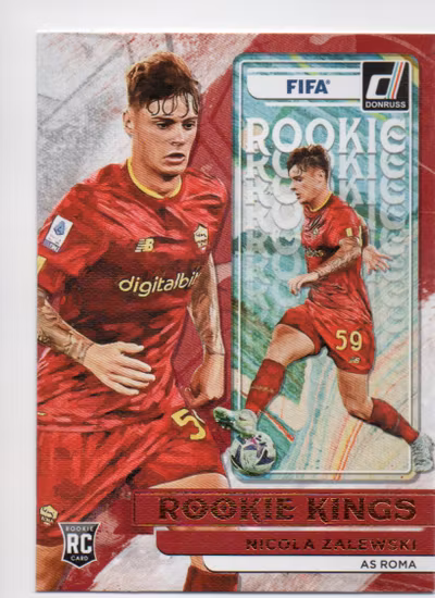 2022-23 Donruss Rookie Kings #19 Nicola Zalewski (15-HH15-SOCCERROMA)
