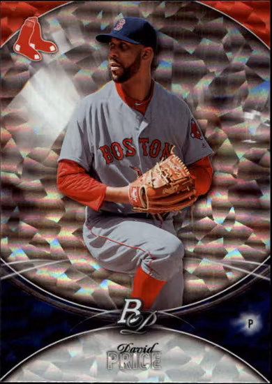 2016 Bowman Platinum Ice #96 David Price (20-LL9-MLBREDSOX)