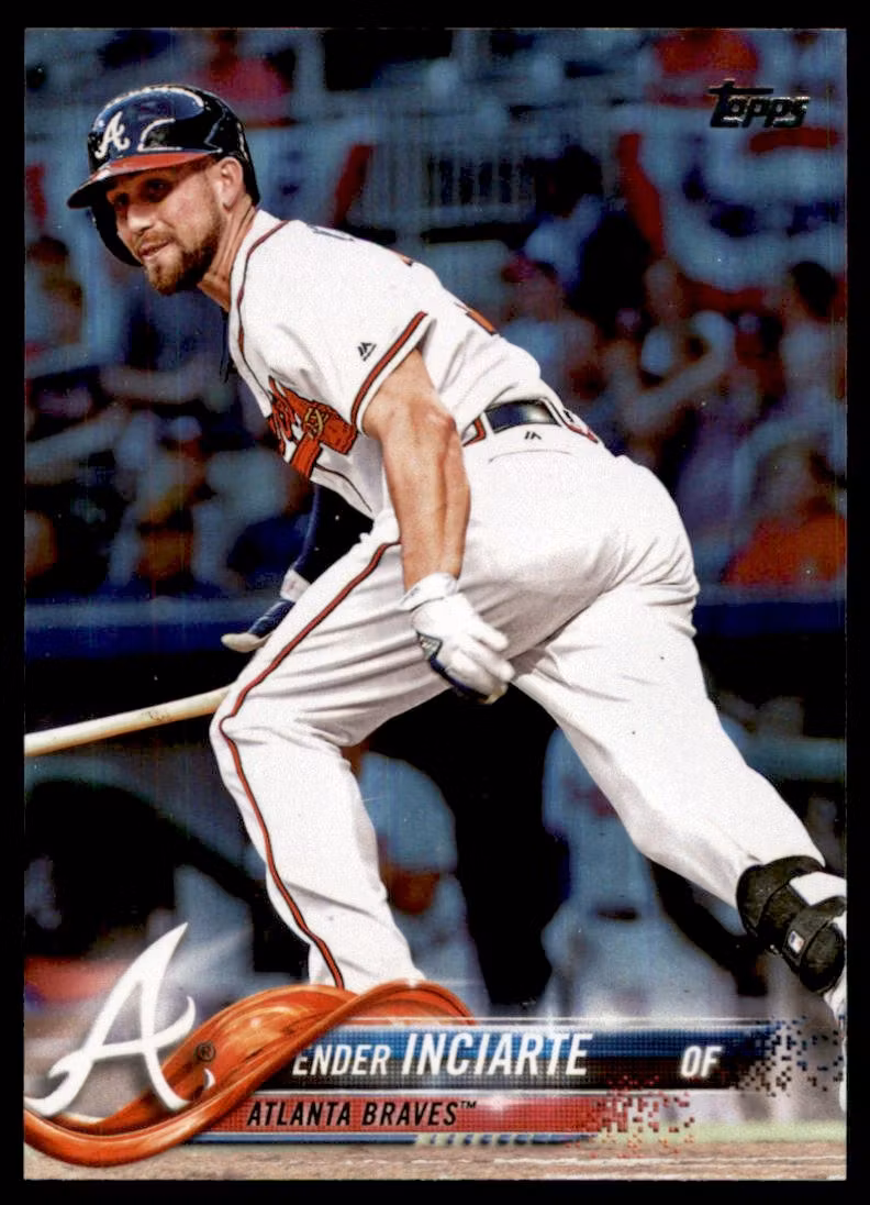 2018 Topps Rainbow Foil #282 Ender Inciarte (12-LL9-MLBBRAVES)
