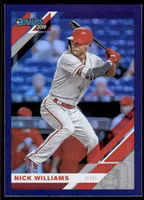 2019 Donruss Holo Purple #109 Nick Williams (12-LL9-MLBPHILLIES)