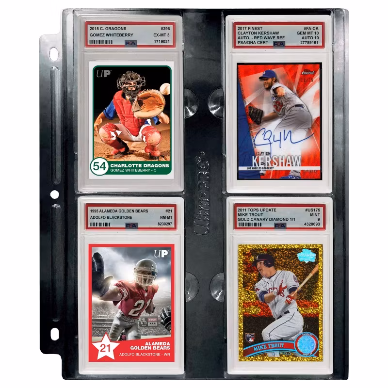 Ultra PRO Page for PSA - Black