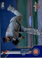 2020 Topps Opening Day Blue Foil #53 Jon Lester (15-LL9-MLBCUBS)