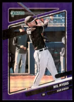 2021 Donruss Holo Purple #193 Wil Myers (12-LL9-MLBPADRES)