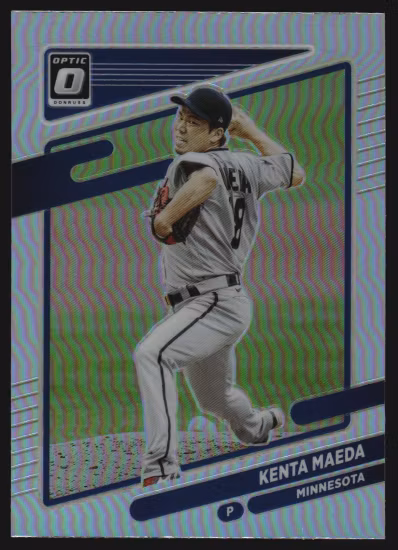 2021 Donruss Optic Holo #179B Kenta Maeda (15-LL9-MLBTWINS)