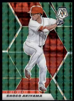 2021 Panini Mosaic Mosaic Green #177 Shogo Akiyama (12-LL9-MLBREDS)