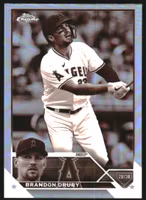 2023 Topps Chrome Sepia Refractors #152 Brandon Drury (10-LL10-MLBANGELS)