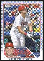 2023 Topps Chrome X-Fractors #25 Rhys Hoskins (20-LL10-MLBPHILLIES)