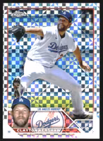 2023 Topps Chrome X-Fractors #77 Clayton Kershaw (25-LL10-MLBDODGERS)