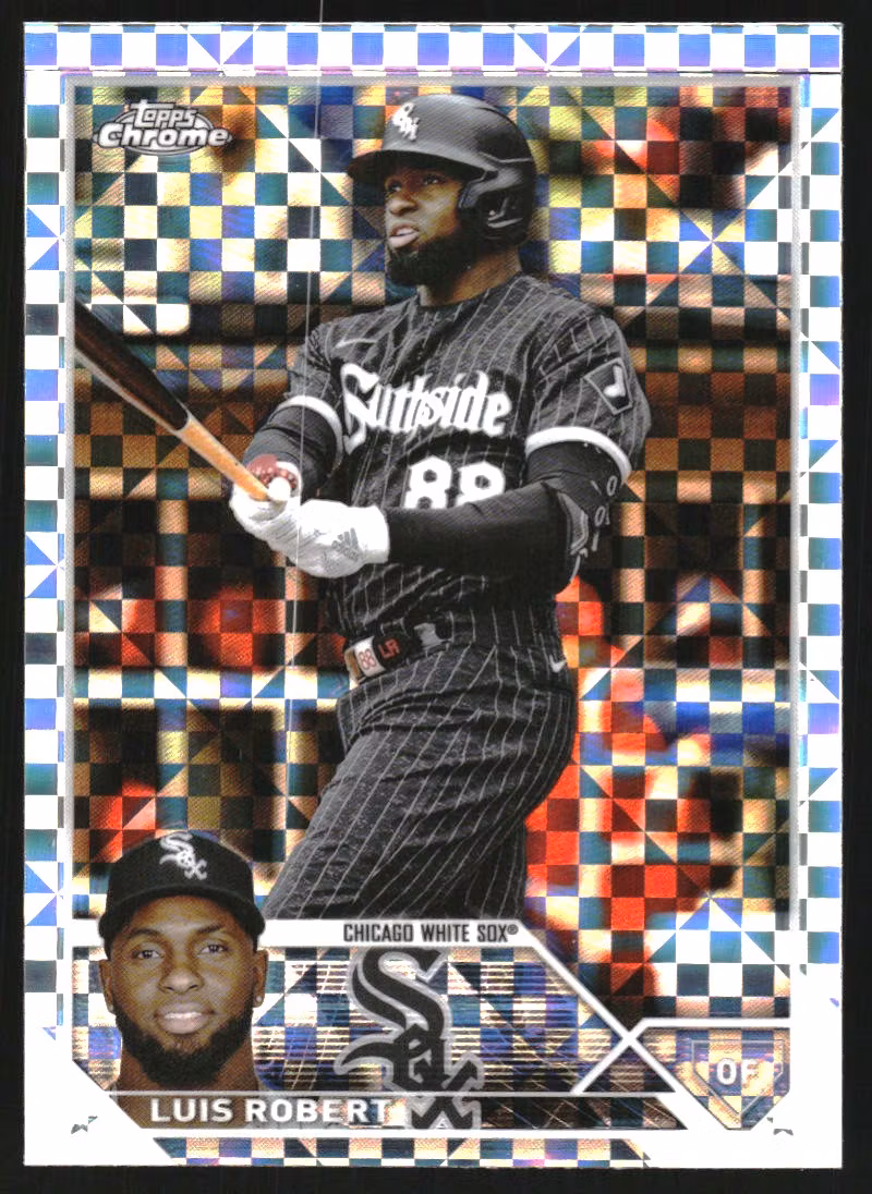 2023 Topps Chrome X-Fractors #125 Luis Robert (20-LL10-MLBWHITESOX)