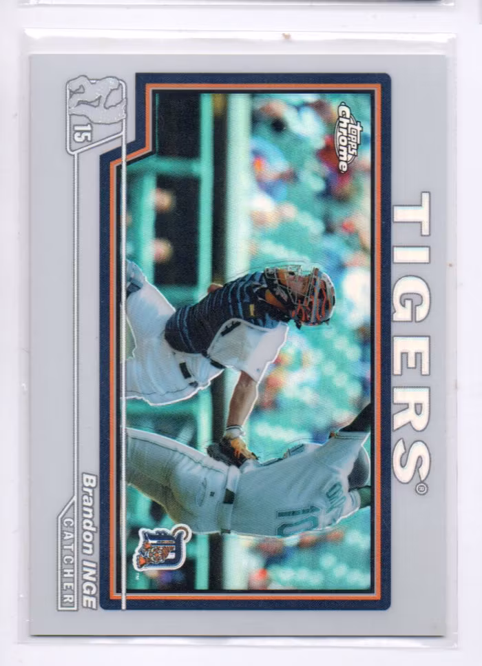 2004 Topps Chrome Refractors #199 Brandon Inge (20-LL15-MLBTIGERS)