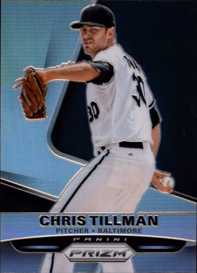 2015 Panini Prizm Prizms #45 Chris Tillman (10-MM2-MLBORIOLES)