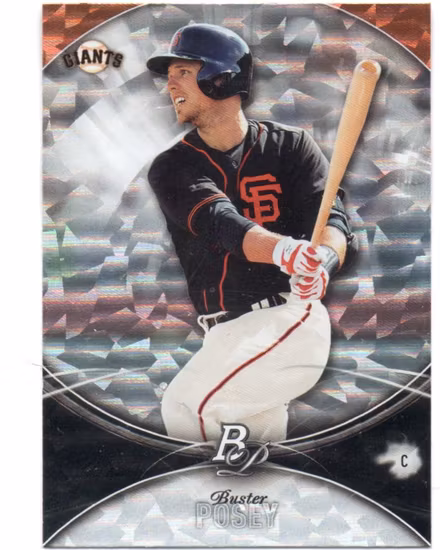 2016 Bowman Platinum Ice #36 Buster Posey (15-MM1-MLBGIANTS)