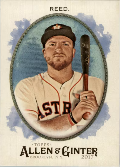 2017 Topps Allen and Ginter Hot Box Foil #145 A.J. Reed (12-MM2-MLBASTROS)