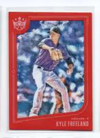 2019 Diamond Kings Red Frame #53 Kyle Freeland (20-MM1-MLBROCKIES)