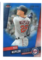 2019 Finest Blue Refractors #69 Max Kepler (20-LL15-MLBTWINS)