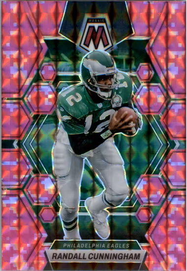 2023 Panini Mosaic Mosaic Camo Pink #199 Randall Cunningham (15-LL11-NFLEAGLES)