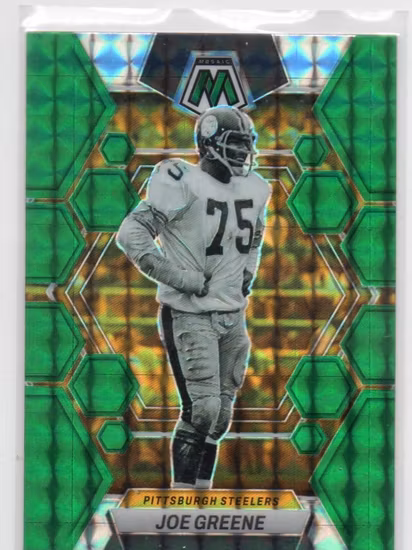 2023 Panini Mosaic Mosaic Green #210 Joe Greene (15-LL14-NFLSTEELERS)