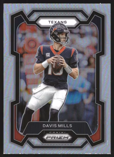 2023 Panini Prizm Prizms Silver #117 Davis Mills (15-LL7-NFLTEXANS)