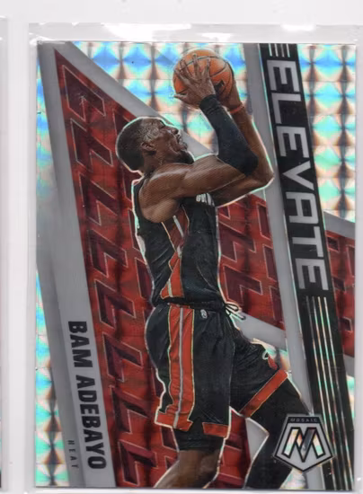 2021-22 Panini Mosaic Elevate Mosaic #7 Bam Adebayo (20-MM3-NBAHEAT)