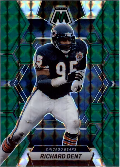 2023 Panini Mosaic Mosaic Green #39 Richard Dent (12-LL8-NFLBEARS)