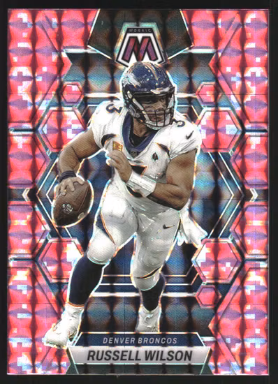 2023 Panini Mosaic Mosaic Camo Pink #65 Russell Wilson (20-LL10-NFLBRONCOS)