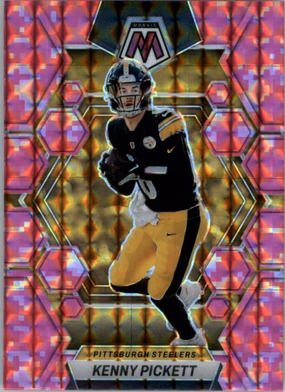 2023 Panini Mosaic Mosaic Camo Pink #201 Kenny Pickett (20-LL11-NFLSTEELERS)